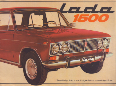 Lada 1500 Prospekt 1970er Jahre