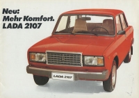 Lada 2107 brochure 1983