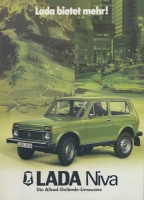 Lada Niva brochure 1980s