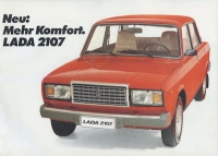 Lada 2107 brochure 8.1984