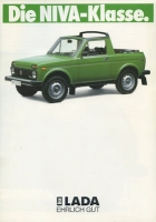 Lada Niva brochure ca. 1986