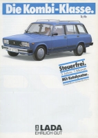 Lada Nova Kombi brochure 1.1987