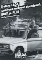 Lada Nova jr. plus brochure ca. 1987