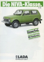 Lada Niva brochure 1.1987