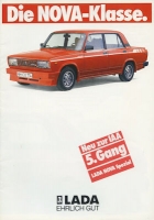 Lada Nova / Nova Spezial brochure ca. 1988