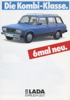 Lada Nova Kombi brochure ca. 1988