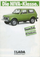 Lada Niva brochure 3.1988