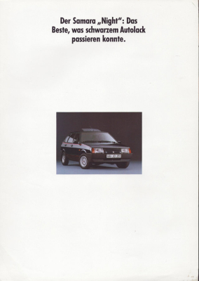 Lada Samara Night Prospekt ca. 1992