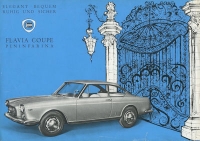 Lancia Flavia Coupé Pinninfarina Prospekt 9.1962