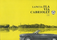 Lancia Flavia 1,8 Cabriolet bochure 1.1965