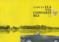 Lancia Flavia 1,8 Cabriolet Prospekt 1.1965