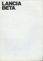 Lancia Beta brochure ca. 1973