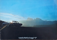 Lancia Fulvia Coupe 3 brochure ca. 1975