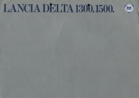 Lancia Delta 1300 1500 brochure ca. 1980