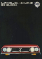 Lancia Beta Coupé brochure ca. 1982