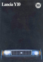 Lancia Y 10 brochure ca. 1986