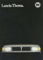 Lancia Thema brochure 3.1986