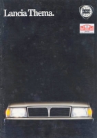 Lancia Thema brochure 10.1985