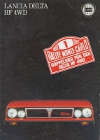 Lancia Delta HF 4WD brochure 2.1987