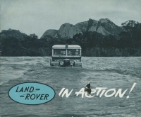 Land Rover In Action! Prospekt 1960er Jahre