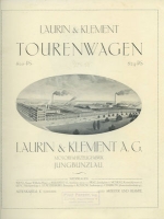 Preview: Laurin & Klement Mappe mit 8/20 + 8/24 HP Prospekt 1914