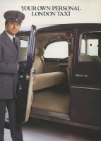 London Taxi brochure brochure 1980s