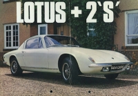Lotus + 2 S 130 Prospekt ca. 1969