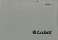 Lotus Esprit Prospekt ca. 1977