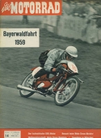 Das Motorrad 1959 Heft 14