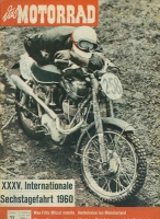 Das Motorrad 1960 Heft 21