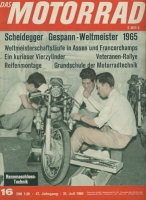 Das Motorrad 1965 No. 16