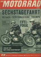 Das Motorrad 1965 Heft 22