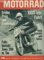 Das Motorrad 1966 No. 14