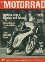 Das Motorrad 1967 No. 11