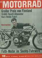 Das Motorrad 1967 Heft 18