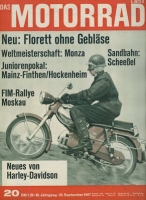 Das Motorrad 1967 No. 20