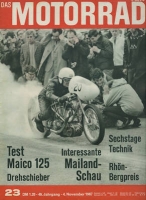 Das Motorrad 1967 No. 23