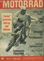 Das Motorrad 1968 No. 6