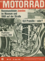 Das Motorrad 1968 No. 8