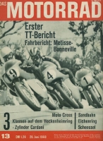 Das Motorrad 1968 No. 13