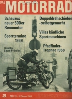 Das Motorrad 1969 No. 3