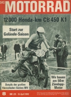 Das Motorrad 1969 No. 8