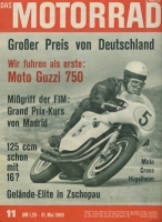 Das Motorrad 1969 No. 11