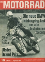 Das Motorrad 1969 No. 18