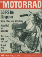 Das Motorrad 1969 No. 19