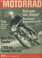 Das Motorrad 1969 No. 23