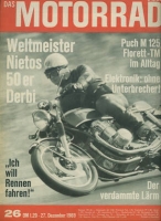 Das Motorrad 1969 No. 26