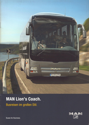 MAN Reisebus Lion`s Coach Prospekt 2000er Jahre
