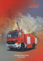 Mercedes-Benz / Metz Feuerwehrfahrzeug Prospekt 5.2000