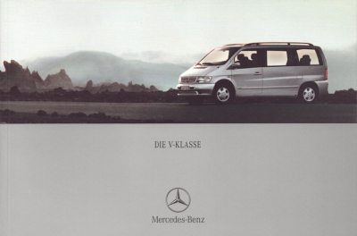 Mercedes-Benz V-Klasse Prospekt 12.2000